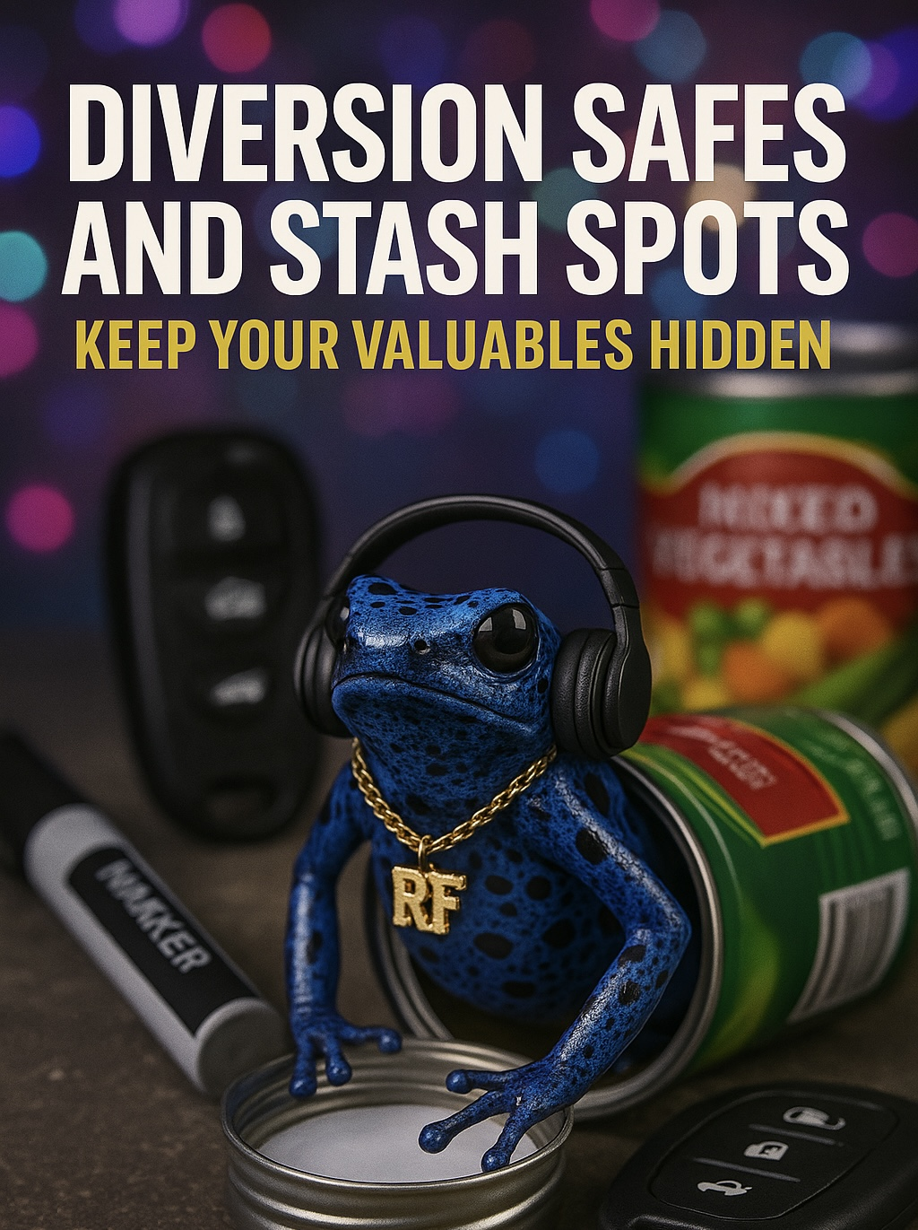 Keep it close.  Keep it Hidden