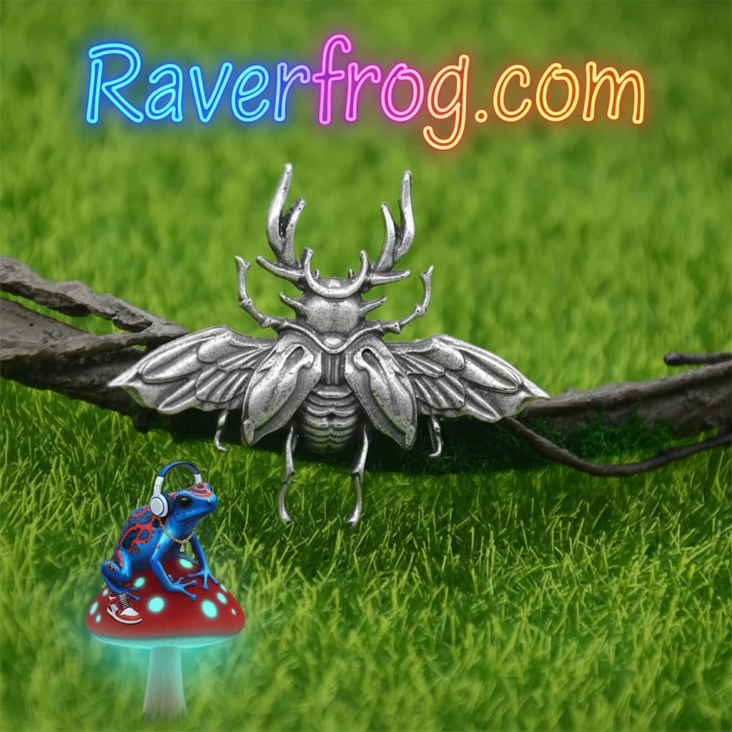 Premium Quality -Solid Metal Art  - Antique Silver or Bronze Plated Gothic Pins. Scarab Beetle - 10 Different Design Choices!