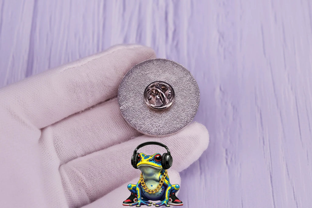 Psychedelic Research Volunteer Pin Badge