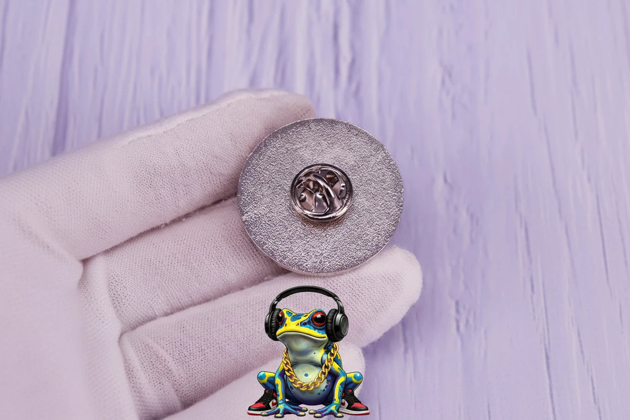 Psychedelic Research Volunteer Pin Badge