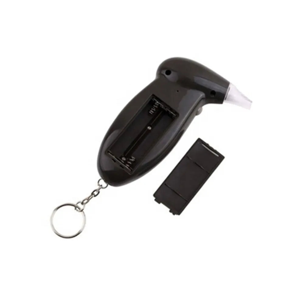 Portable Alcohol Tester Digital Alcohol Detector Breathalyzer Backlight LCD Display.