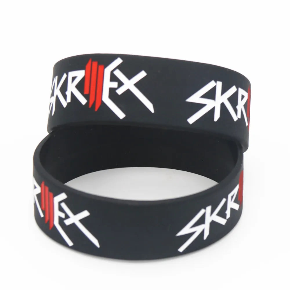 1PC SKRILLEX Silicone Wristband
