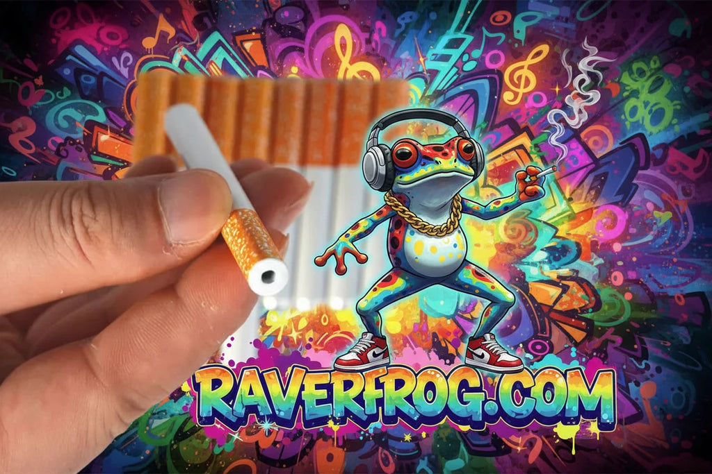Secret Cigarette Pipe.  Premium one-hitter made to look like a standard cigarette.  2 piece combo! Available in Regular or 100’s (Size Choices - so they fit perfectly in your pack of cigarettes)