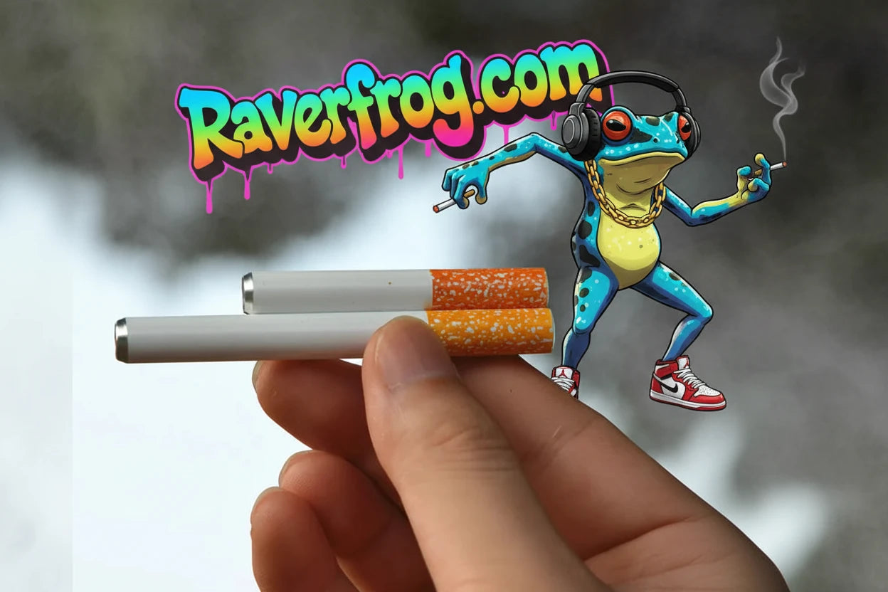 Secret Cigarette Pipe.  Premium one-hitter made to look like a standard cigarette.  2 piece combo! Available in Regular or 100’s (Size Choices - so they fit perfectly in your pack of cigarettes)