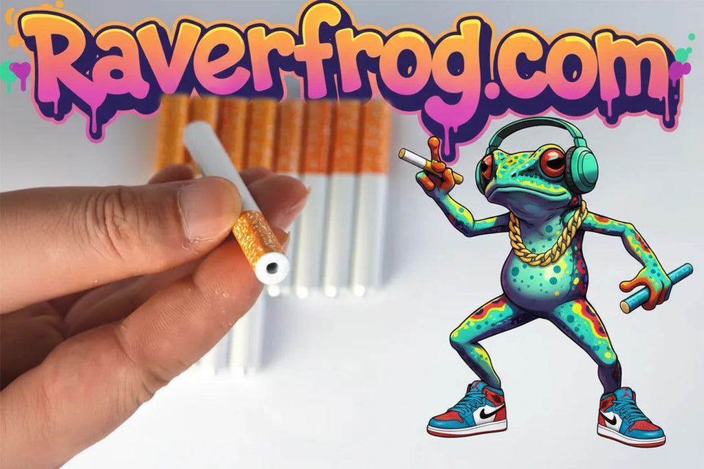 Secret Cigarette Pipe.  Premium one-hitter made to look like a standard cigarette.  2 piece combo! Available in Regular or 100’s (Size Choices - so they fit perfectly in your pack of cigarettes)