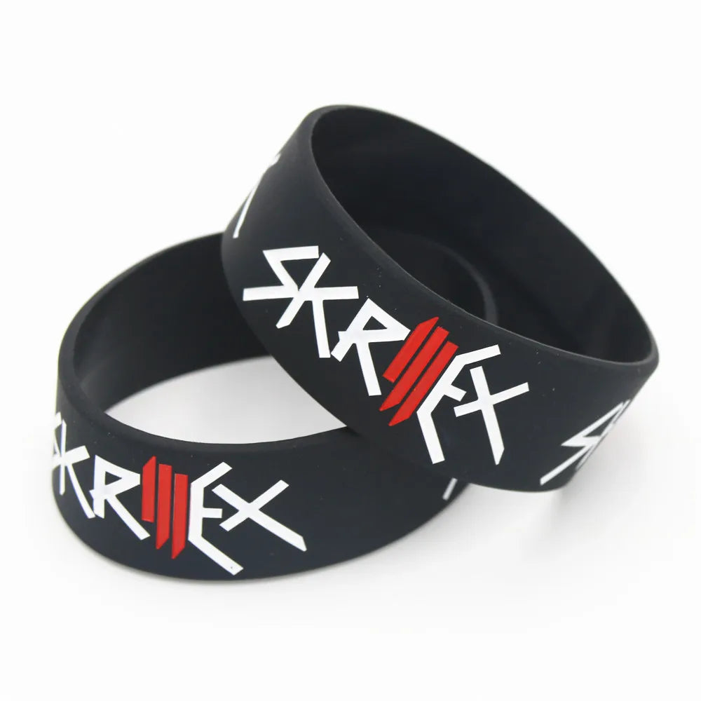 1PC SKRILLEX Silicone Wristband
