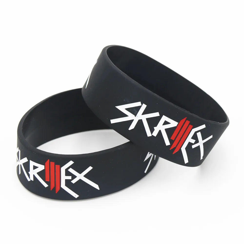 1PC SKRILLEX Silicone Wristband
