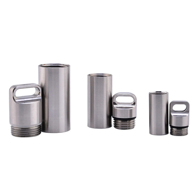Airtight Watertight Steel Medicine Container.