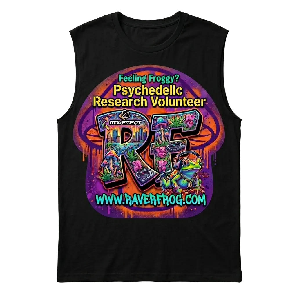 Raverfrog Movement Detroit 2026. Psychedelic Research Volunteer