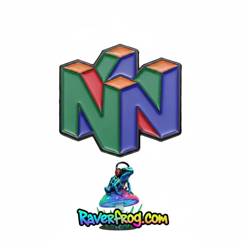 Nintendo N64 Enamel Festival Pin