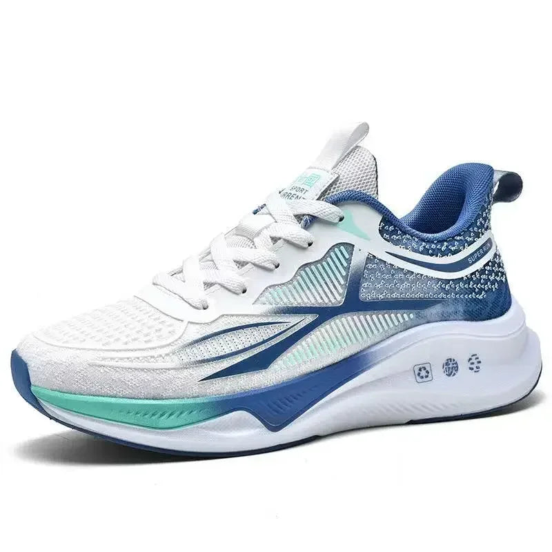 Running & Walking Men's Shoes - Lace-up, Lightweight, Comfortable & Breathable Tennis Shoes.  Air Mesh+AerospaceRubber