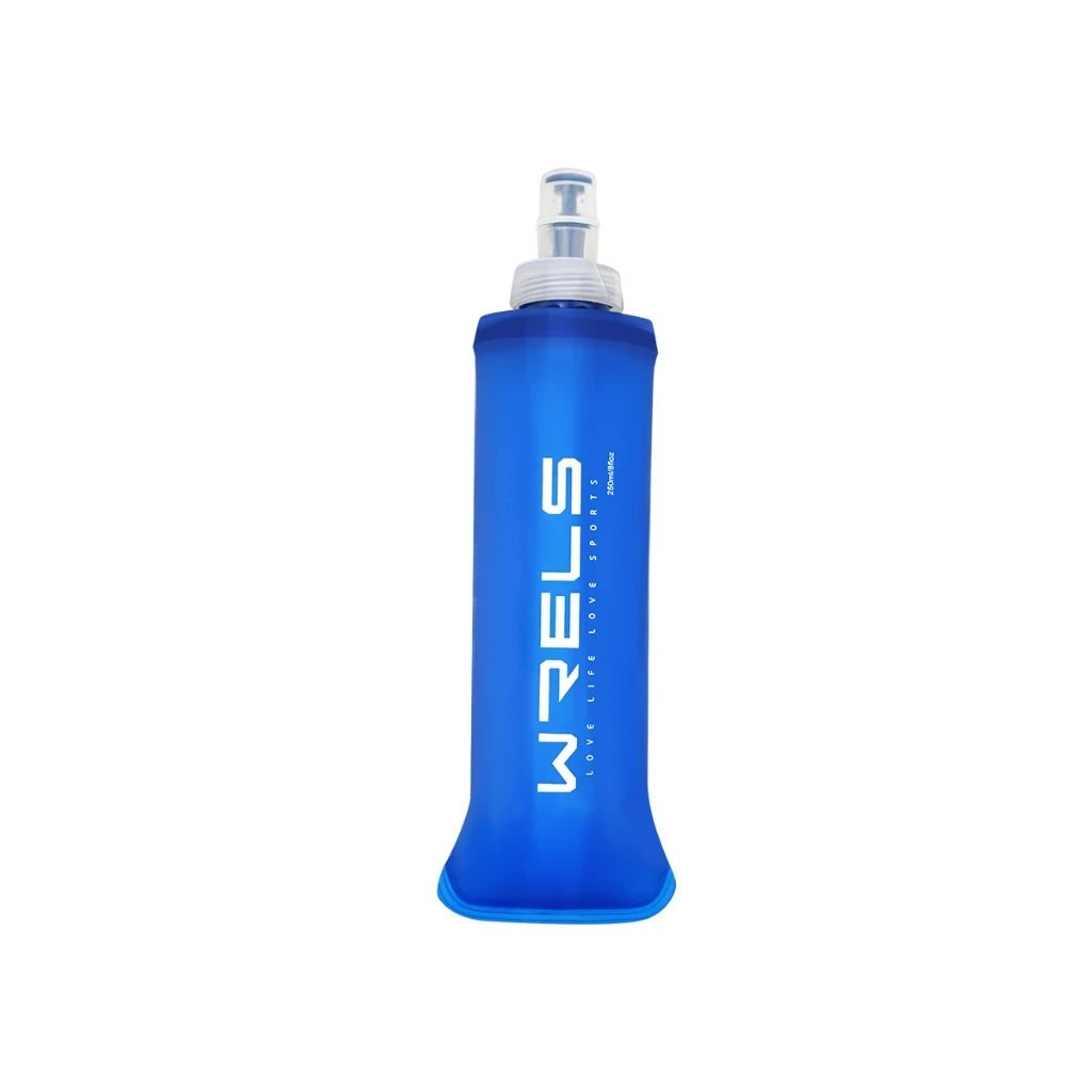Pocket Pint. Raverfrog / WRELS Festival Folding Water Bottle (TPU BPA-Free Collapsible Soft Flask)Variety of Sizes.