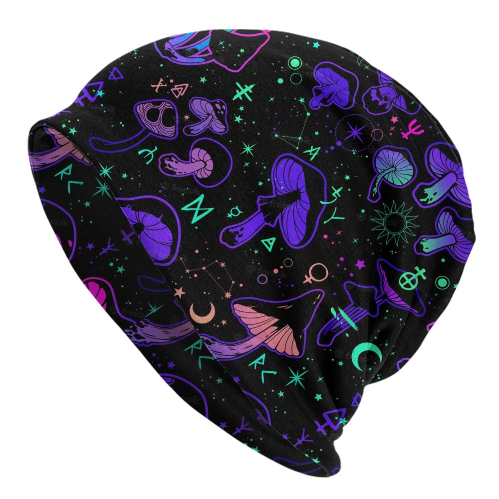 Psychedelic Magic Mushroom Beanies / Skully Caps.