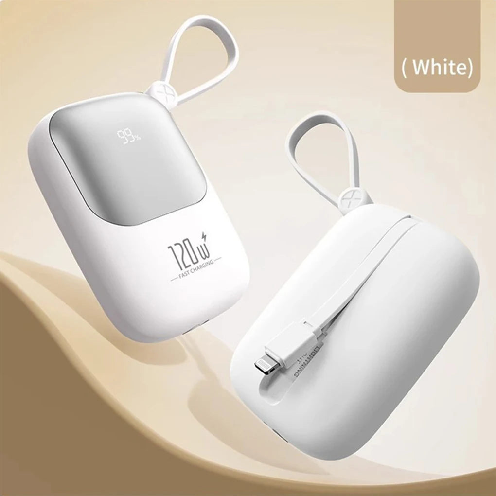 120W Super Fast 20000mAh Large Capacity Power Bank.  Two Way Charging / Digital Display.