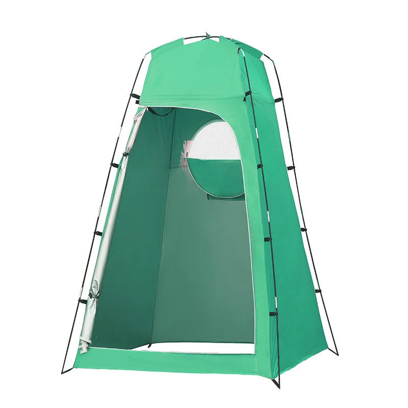 Portable Camping Shower / Toilet Tent 4.3ft x 4.3ft x 6.9ft.  Water bag or toilet sold separately.