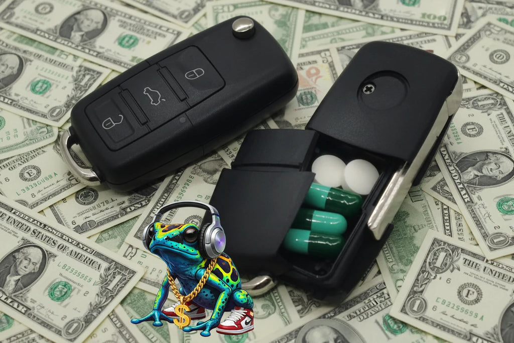 Diversion Decoy Key Fob Stash Spot