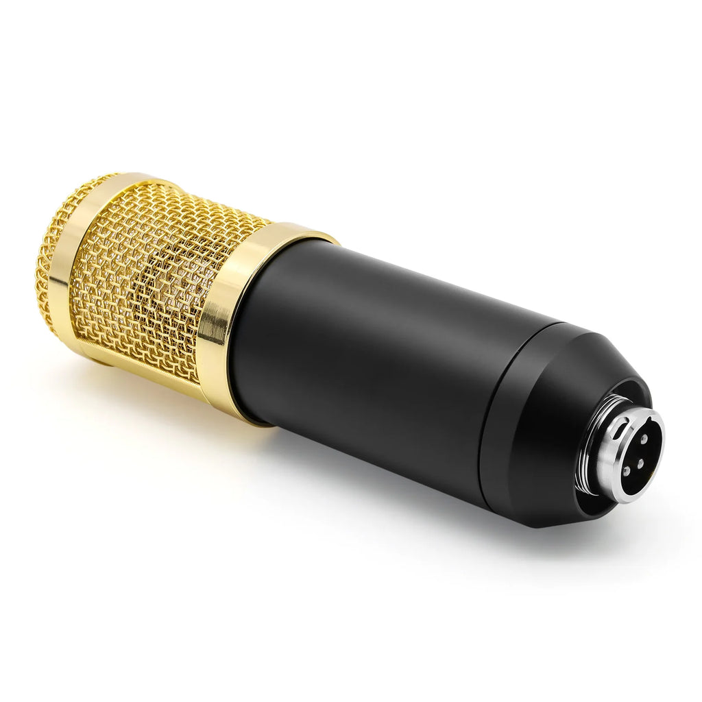 DJ Equipment Microphone + Sound Card Console.