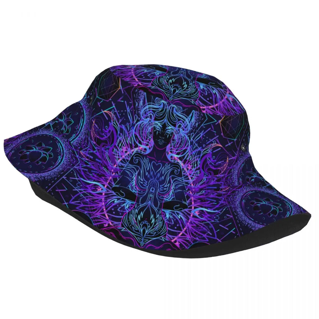 Psychedelic Zen Buddha Bucket Hat