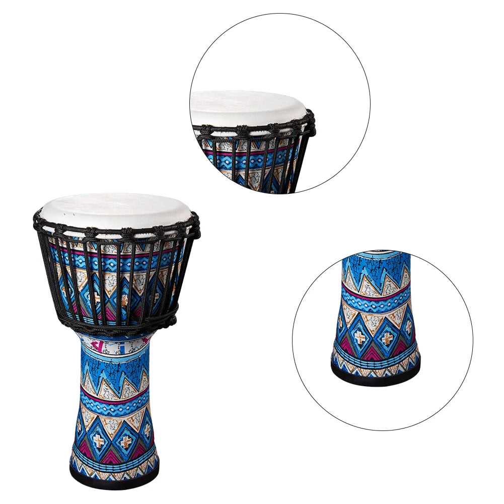Authentic Djembe Goatskin African Bongo Drums