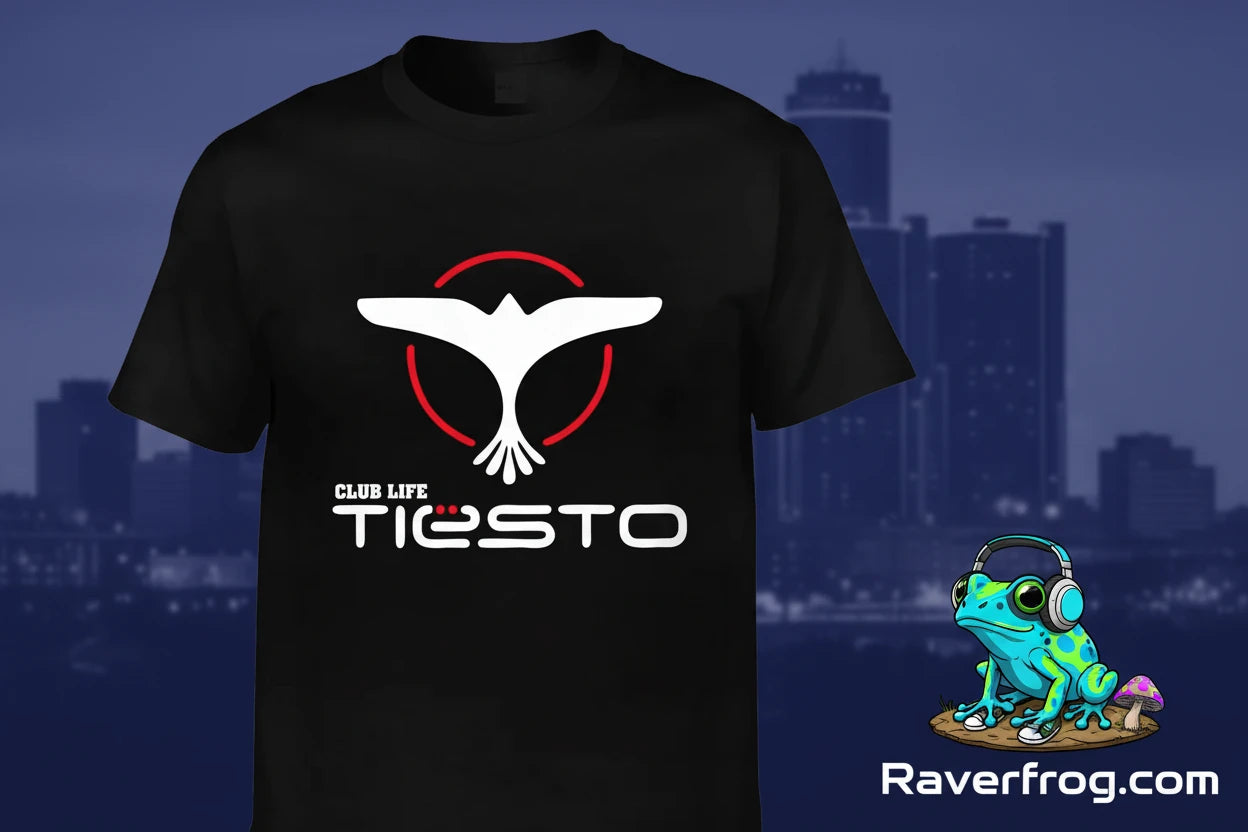 **Exclusive**DJ Tiesto** 2026 Official Tour T-Shirt.