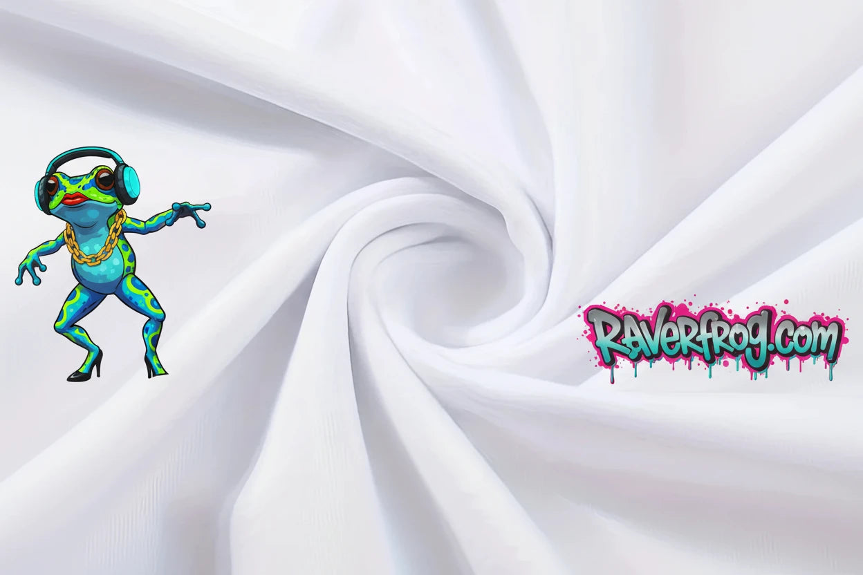 Lady Frog’s - Sexy Rolling Techno Shirt.  🦹‍♀️🐸 3 Decadent Design Choices!