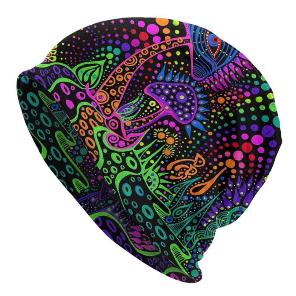 Psychedelic Magic Mushroom Beanies / Skully Caps.