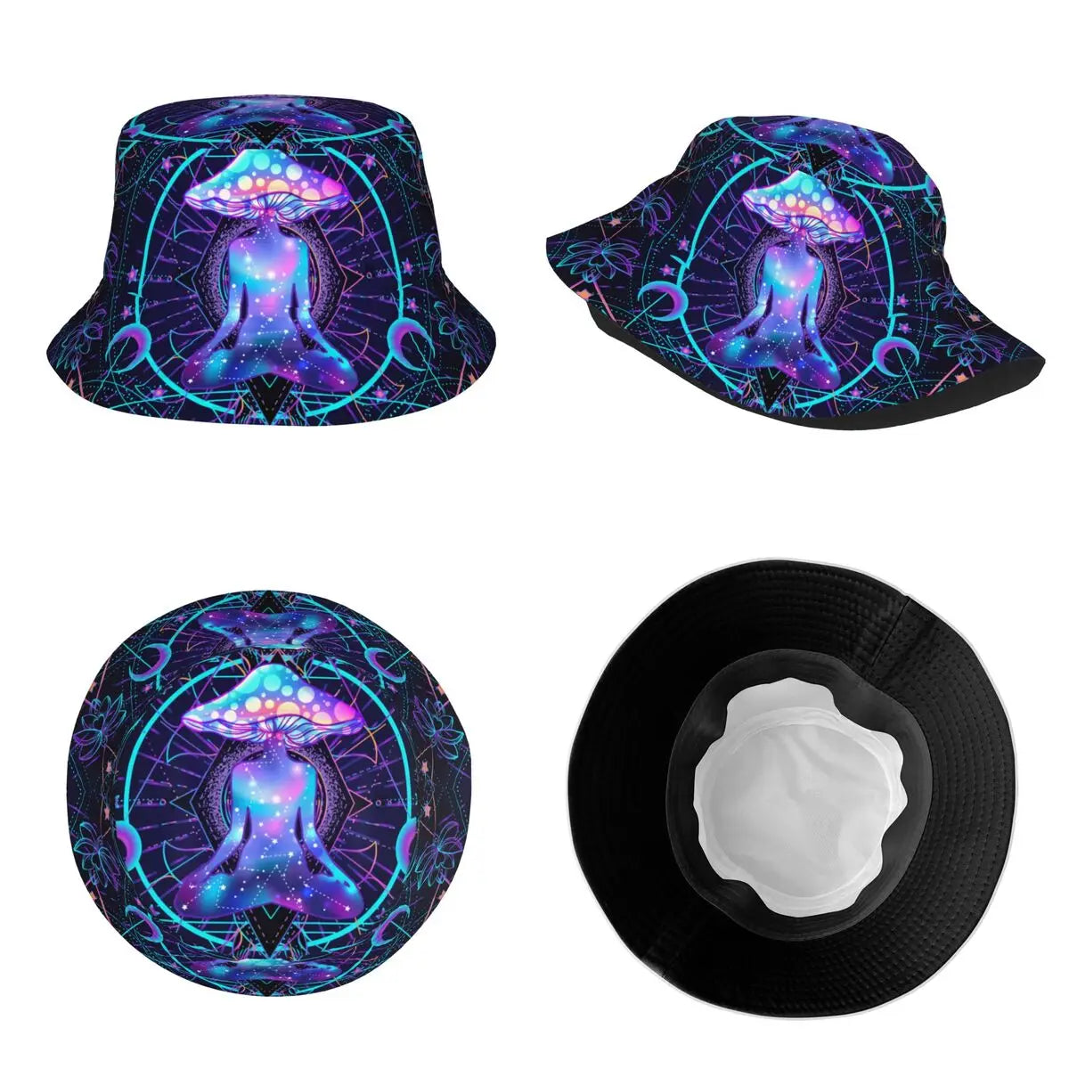 Mushroom Zen Bucket Hat.