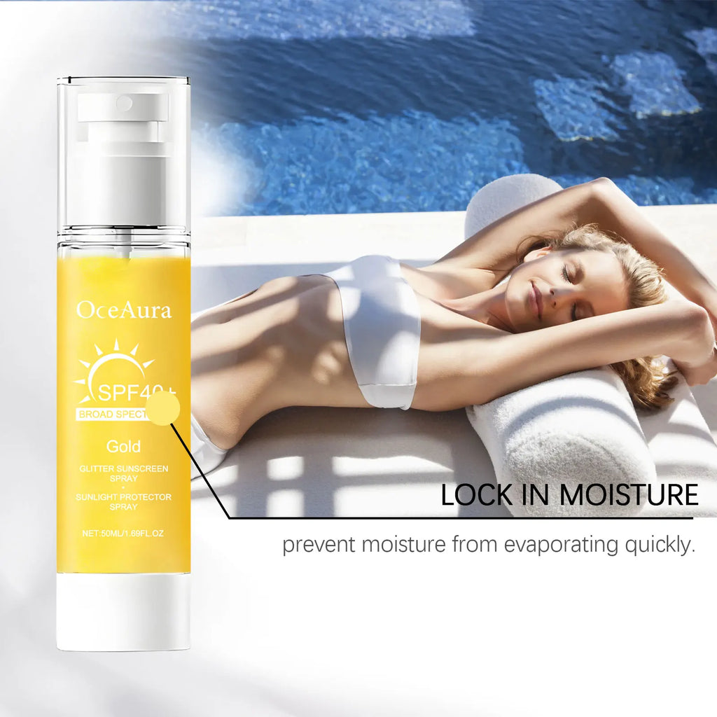 Rapid Absorption Refreshing-Not Sticky-Isolate UV-Body Sunblock Spray