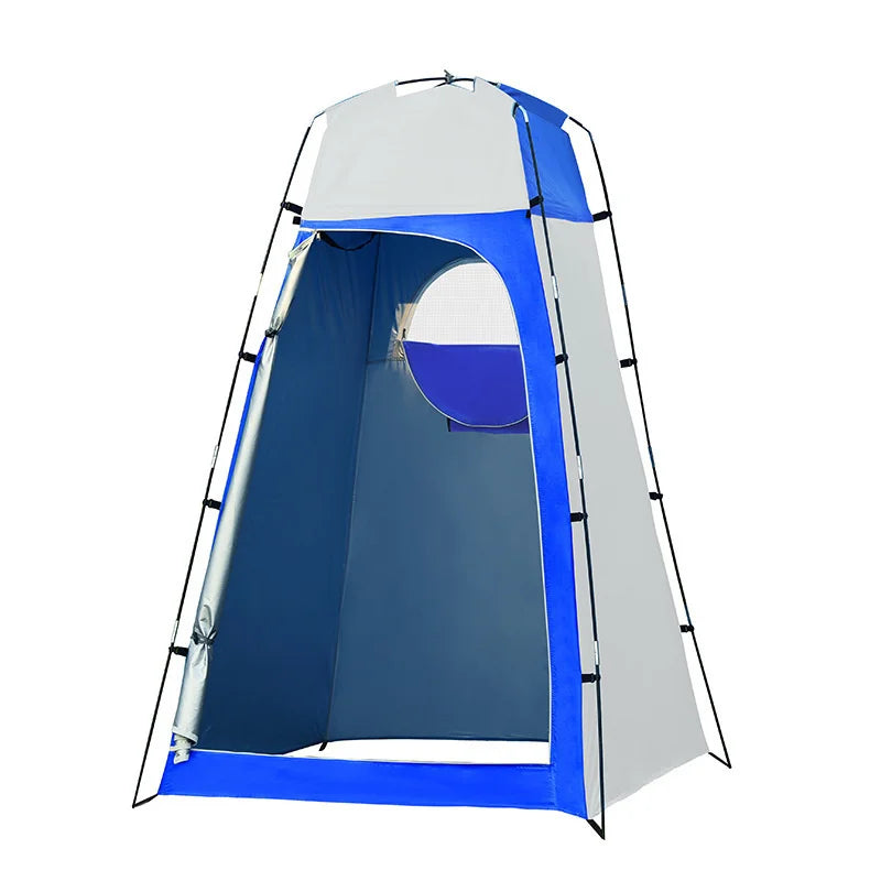 Portable Camping Shower / Toilet Tent 4.3ft x 4.3ft x 6.9ft.  Water bag or toilet sold separately.