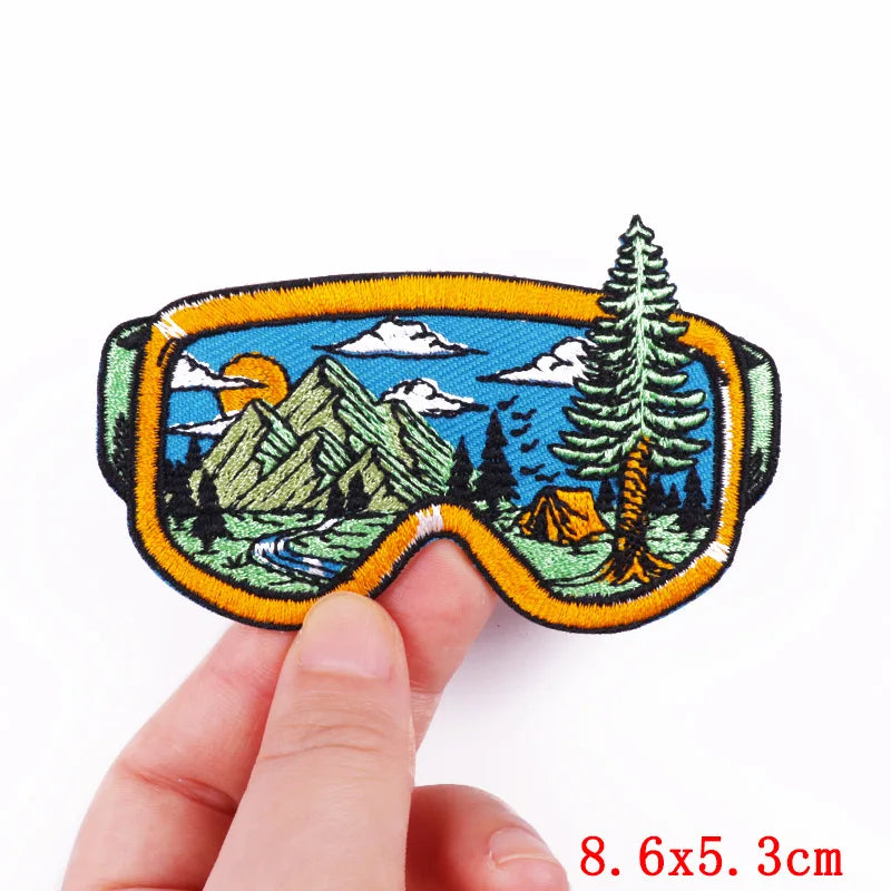 Iron-On Swag Patches.