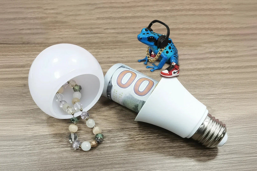 Sight Secret Light Bulb Stash Spot