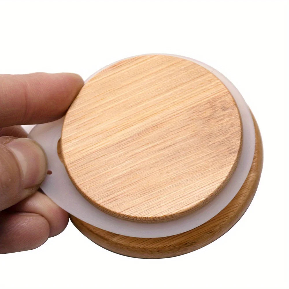 COOKIES BRAND Glass Storage Jars with Airtight Bamboo Lid.  Lock in freshness!