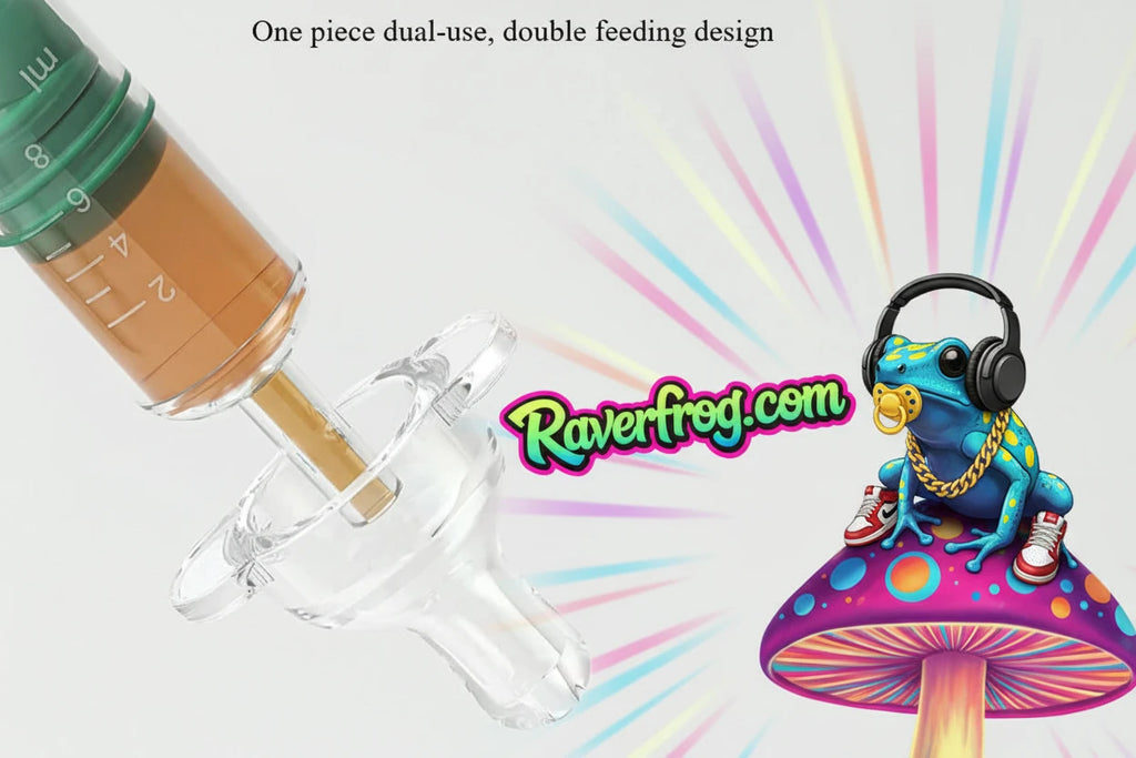 Easily Dispense Medicine.  Pacifier Liquid Medicine Dispenser. Accurate measurements.