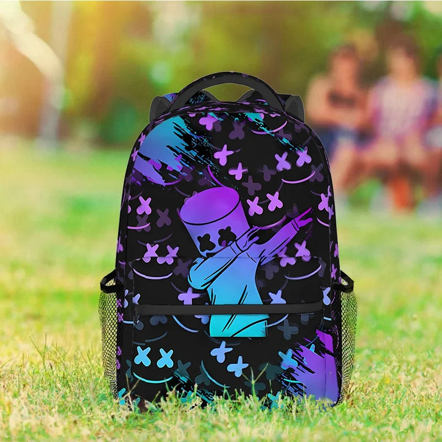 Marshmello DJ Dab backpack.