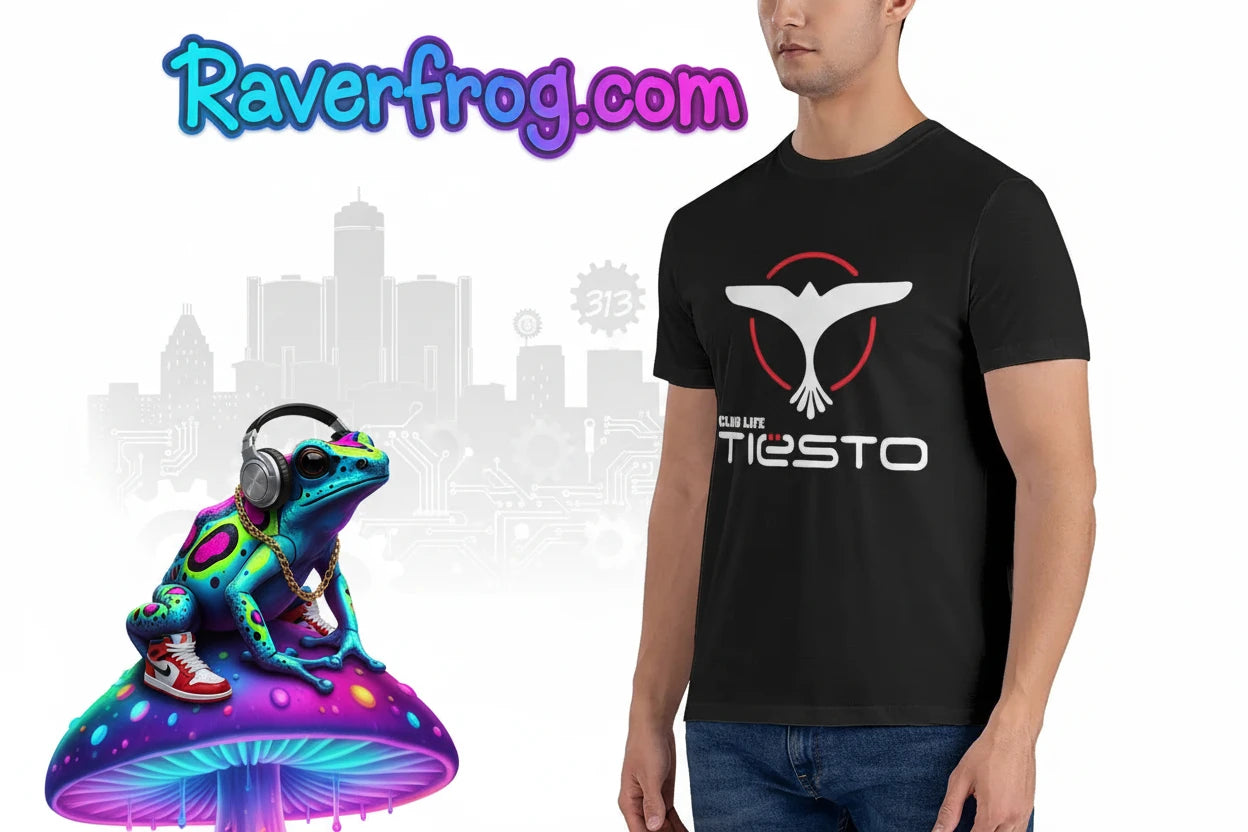 **Exclusive**DJ Tiesto** 2026 Official Tour T-Shirt.