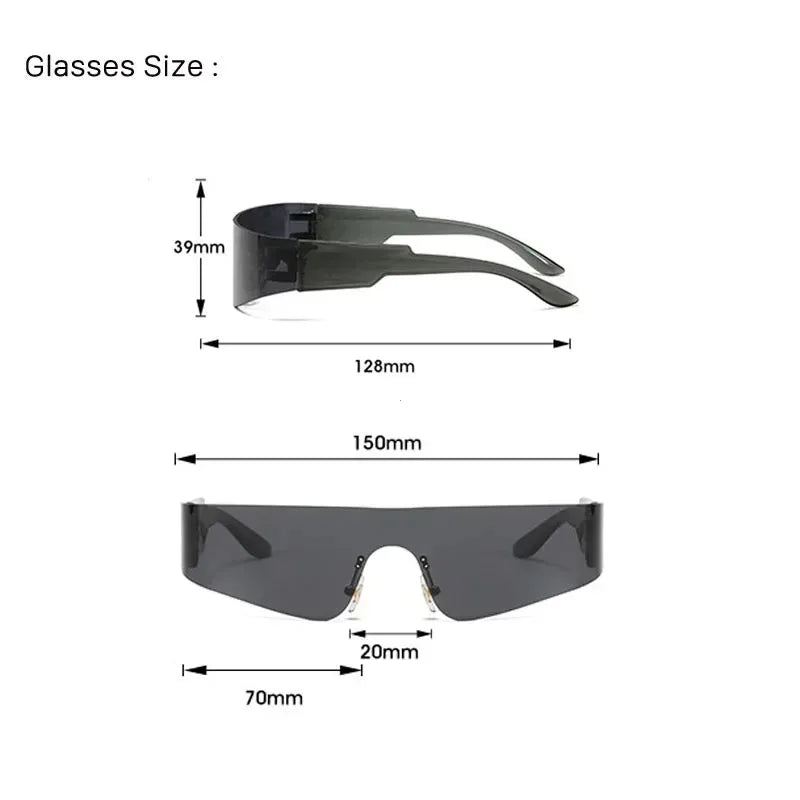 Women's Future-Frog Techno Polycarbonate Sunglasses