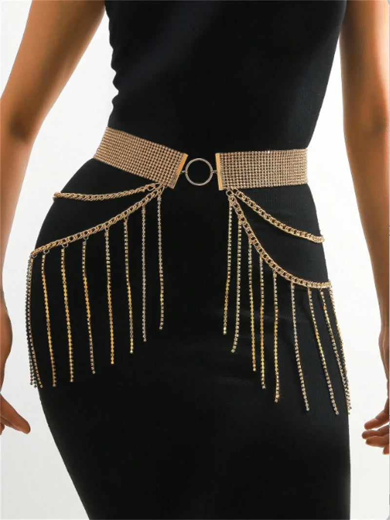 Premium Hip Tassel / Body Jewelry. Sexy Frog.