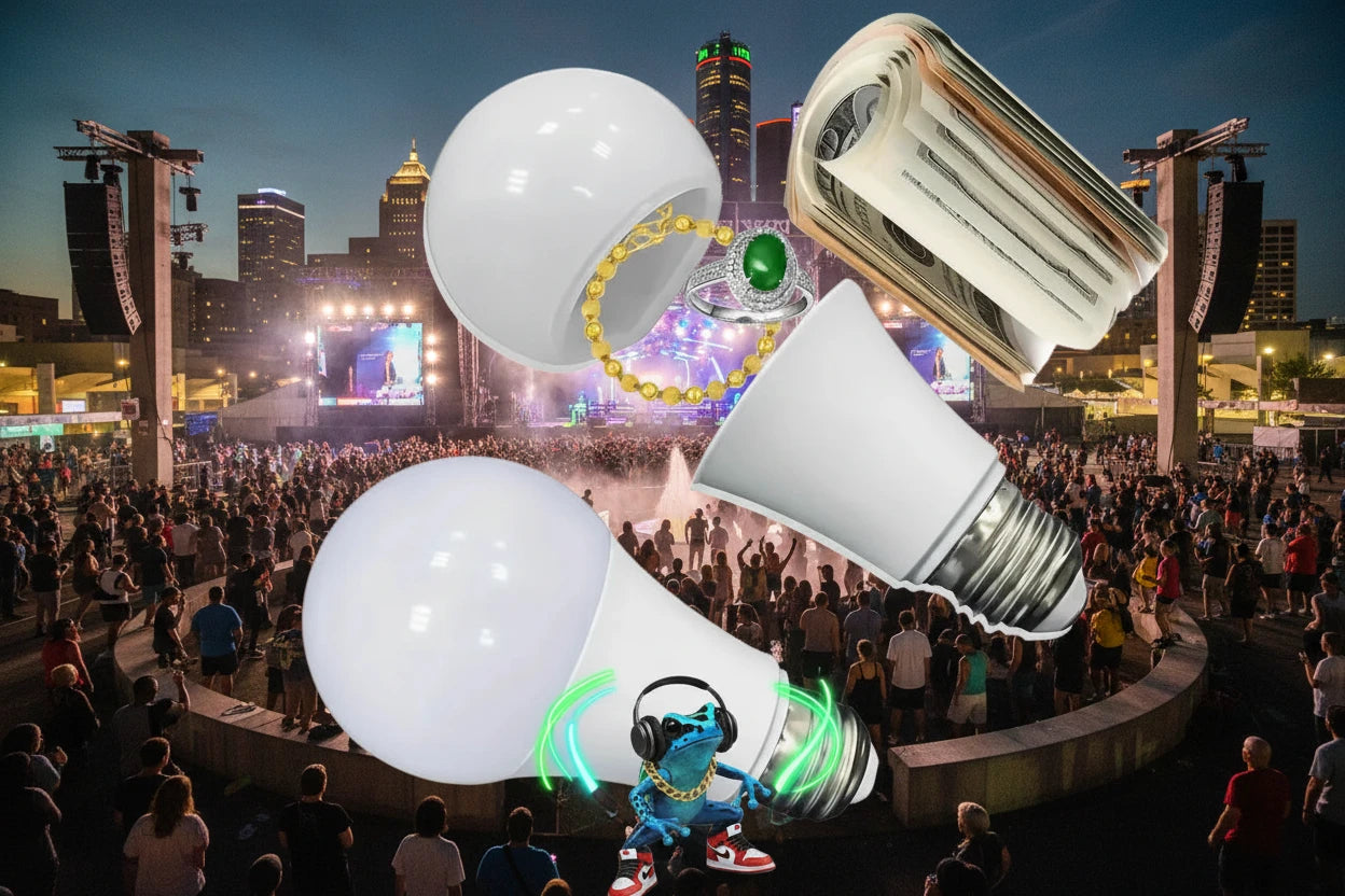 Sight Secret Light Bulb Stash Spot
