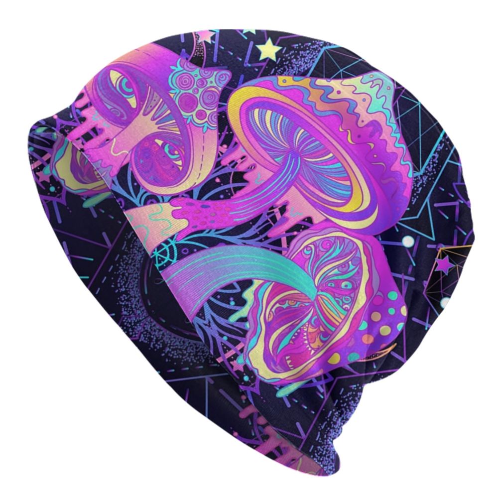 Psychedelic Magic Mushroom Beanies / Skully Caps.