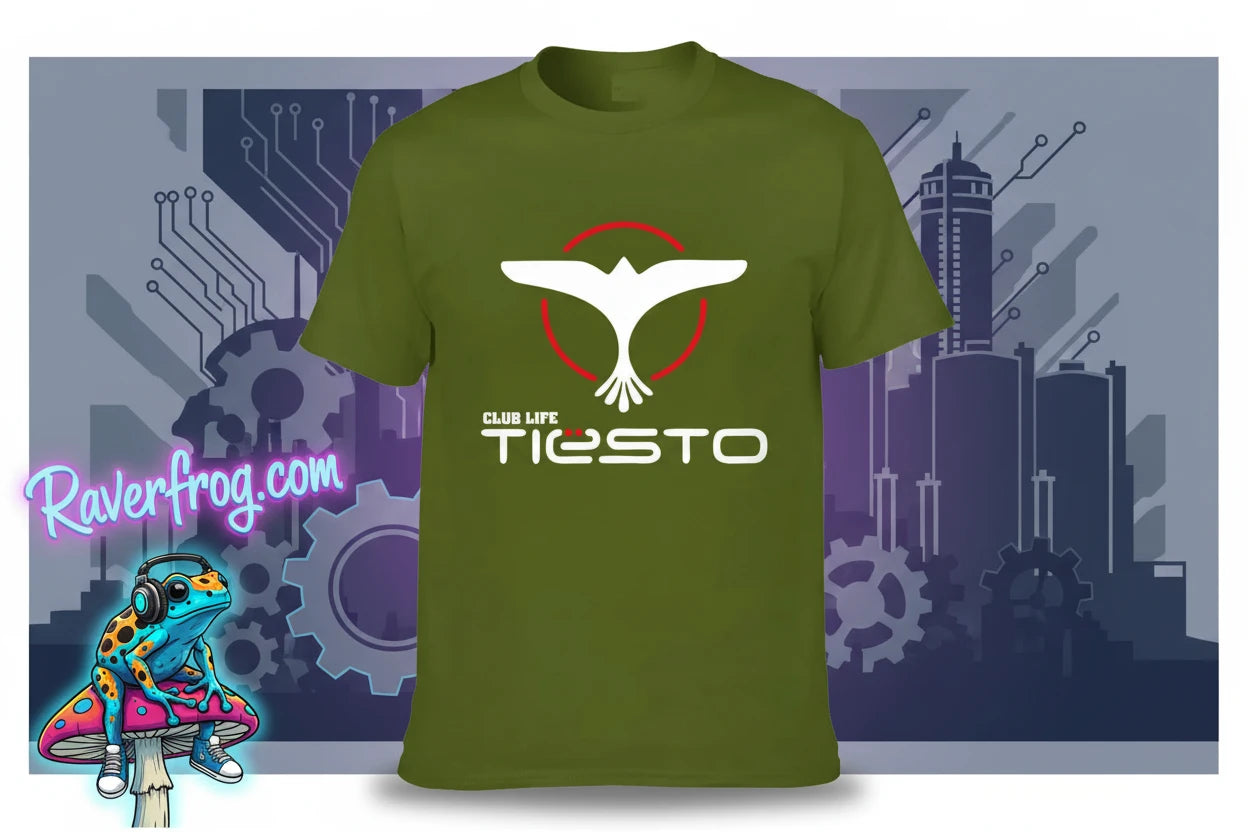 **Exclusive**DJ Tiesto** 2026 Official Tour T-Shirt.