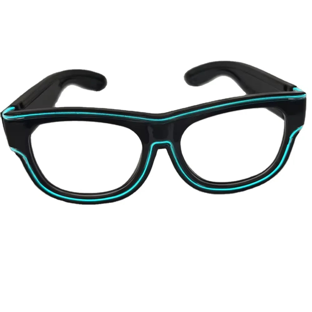 Raverfrog Wireless LED luminous rechargeable sunglasses.  No cords!