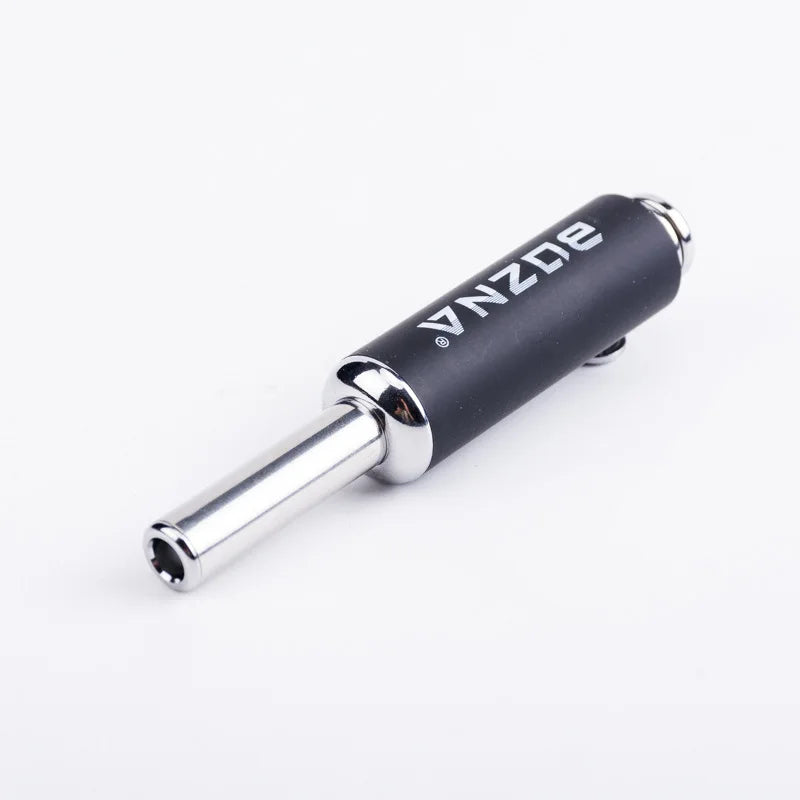 5-Level Adjustable Metal Pipe with Glass Tube | Reusable EDG Dry Burn Pipe with filter | Load a few grams and go.  Pack and push 5 different levels of Herb to the front.  Pushes Ashes out and pushes new green to the front.  Festival Must Have! 💨Anything!