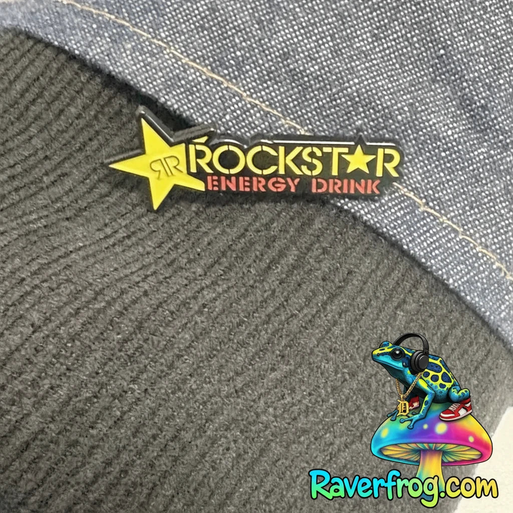Rockstar Energy Enamel Festival Pin