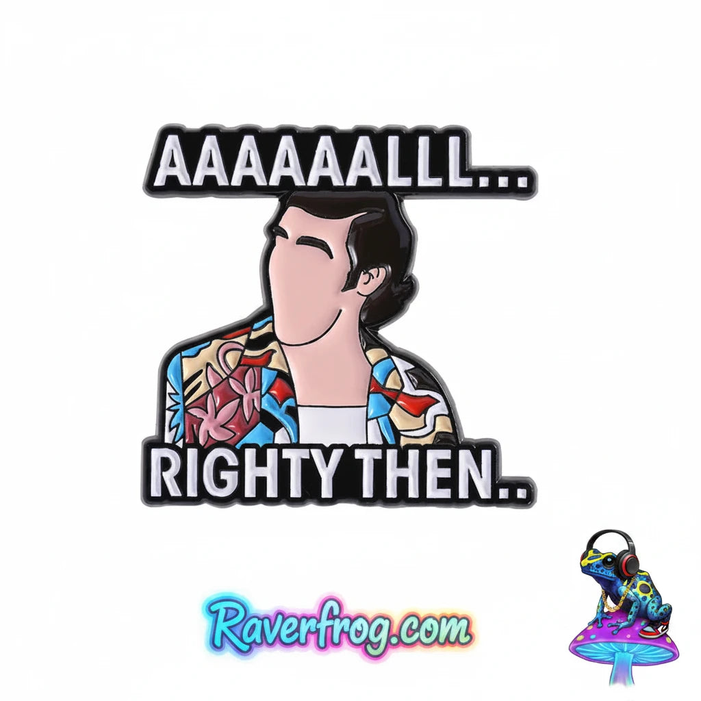 Ace Ventura Wacky Enamel Festival Pins.  5 Different Options!