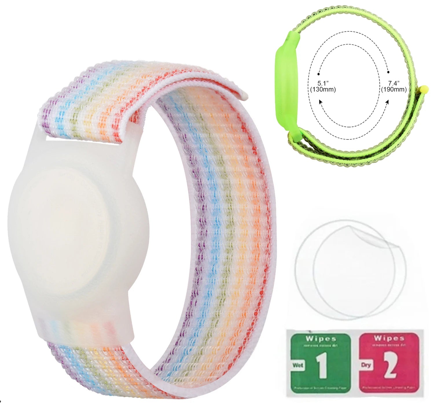 Airtag Bracelets, Clips, Pins, etc. Waterproof and Secure.  Stay together.  Keep the Frogs together!