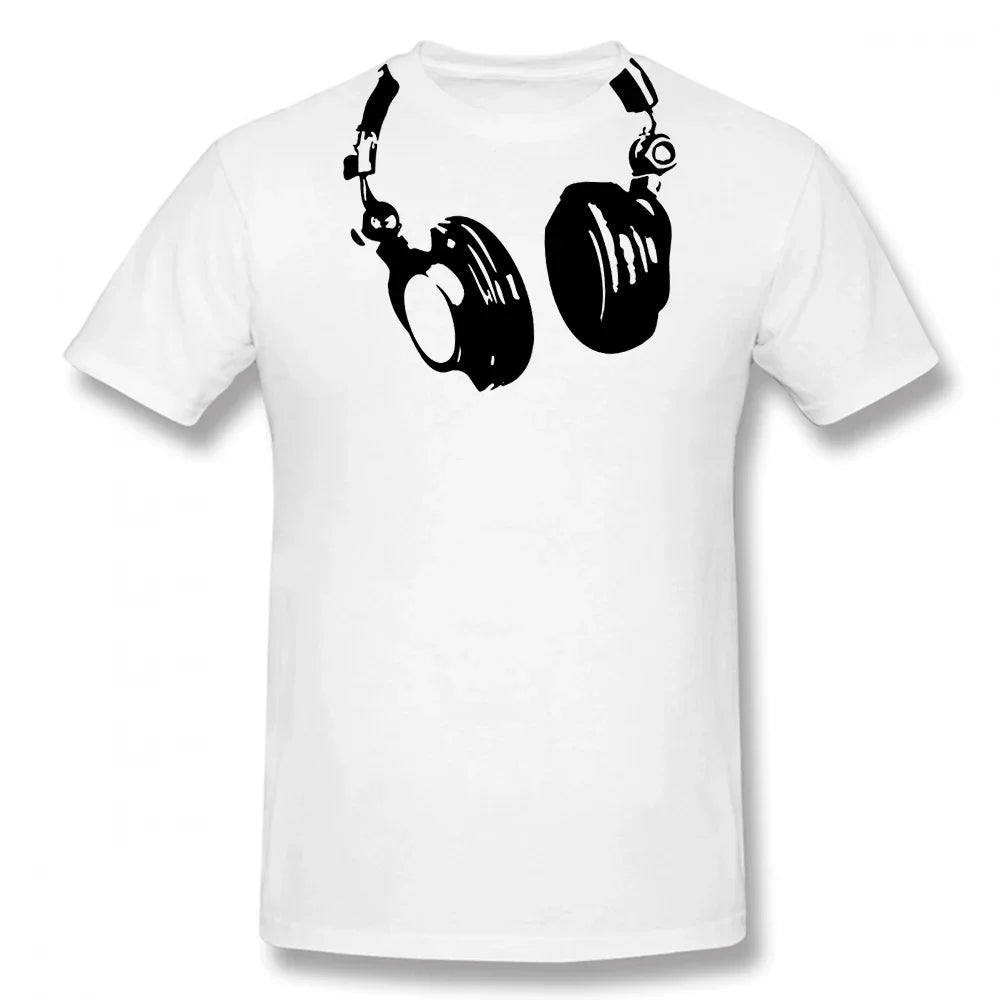 Dj Headphones Graphic T-Shirt