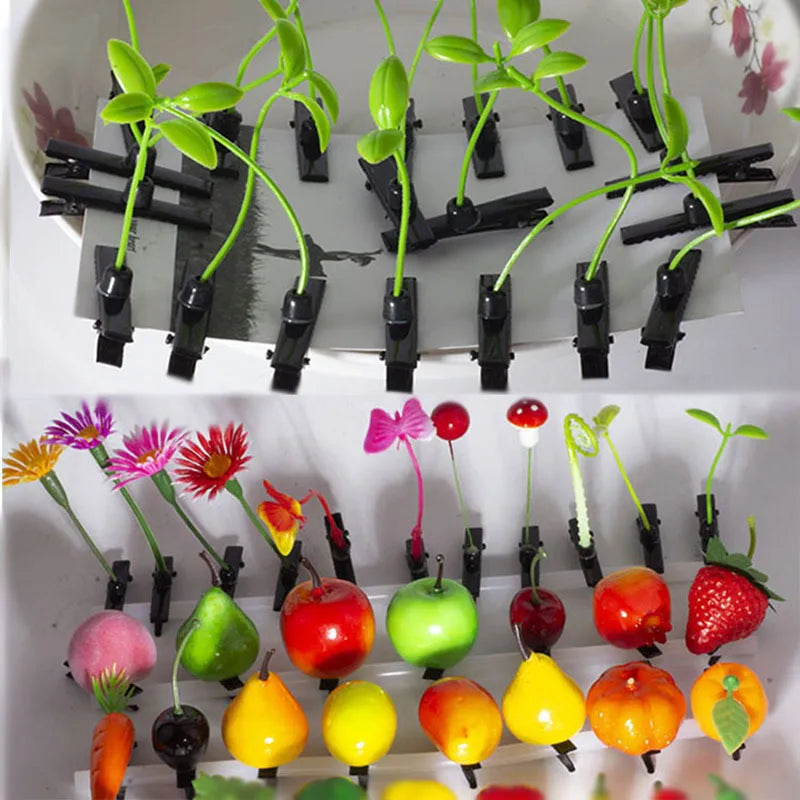 5 piece Vibe Sprout/Fruit/Flower etc. Variety Vibe Clips.  Many options for different Vibes. 10 Piece mystery random packs available.