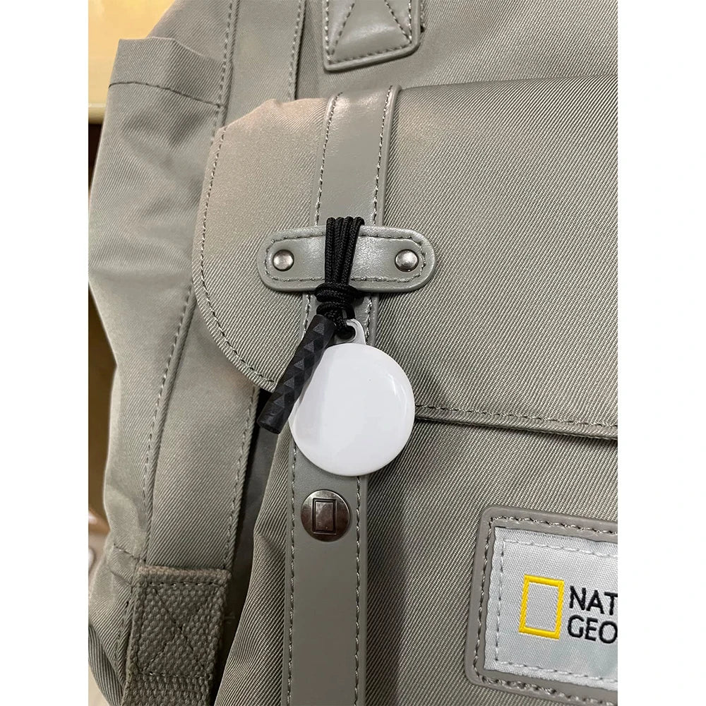Heavy duty AirTag Holder with Lanyard Aluminium Invisible Slim Keychain Case