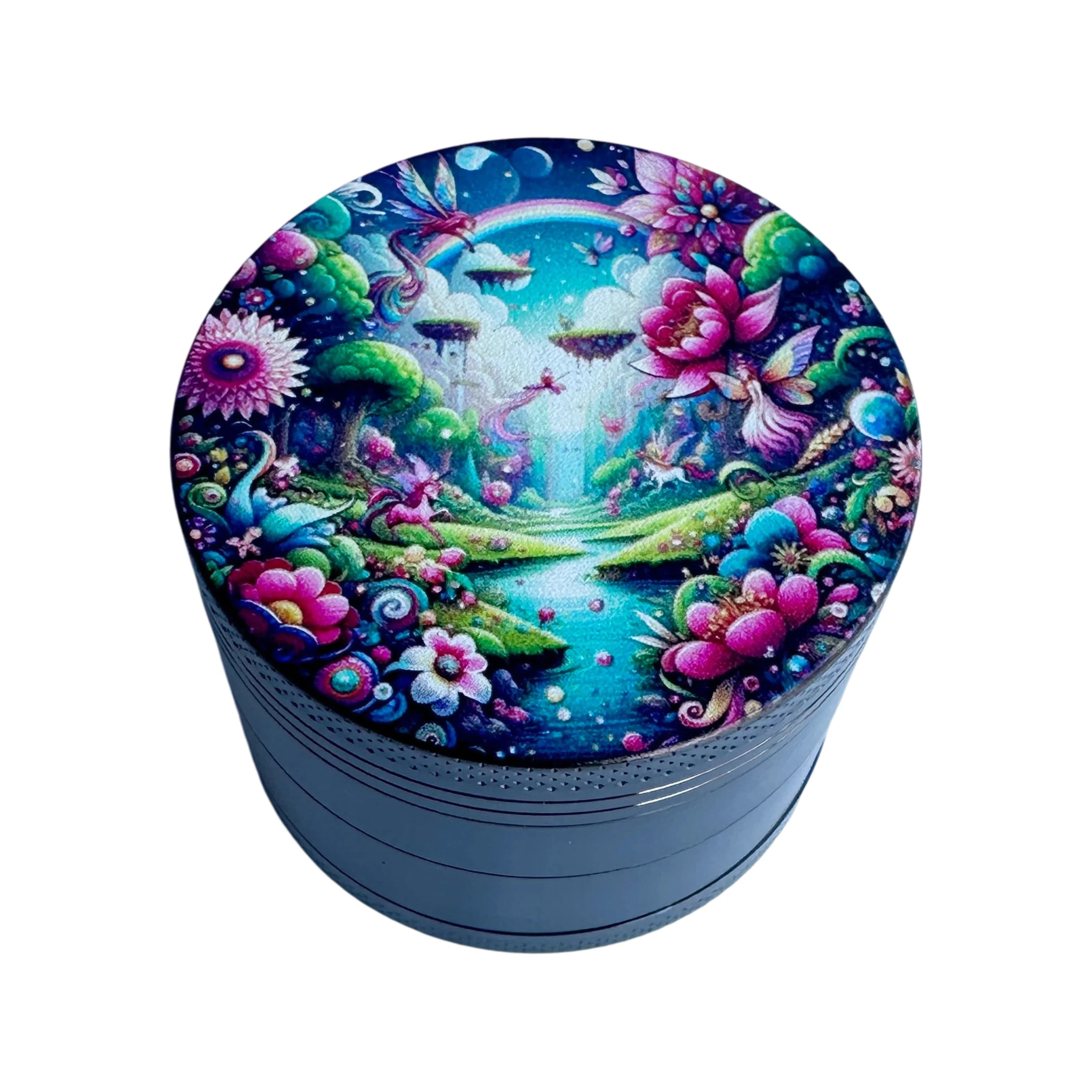 Raverfrog Grinder (Compact and Large Sizes Available) Metal Herb Grinder