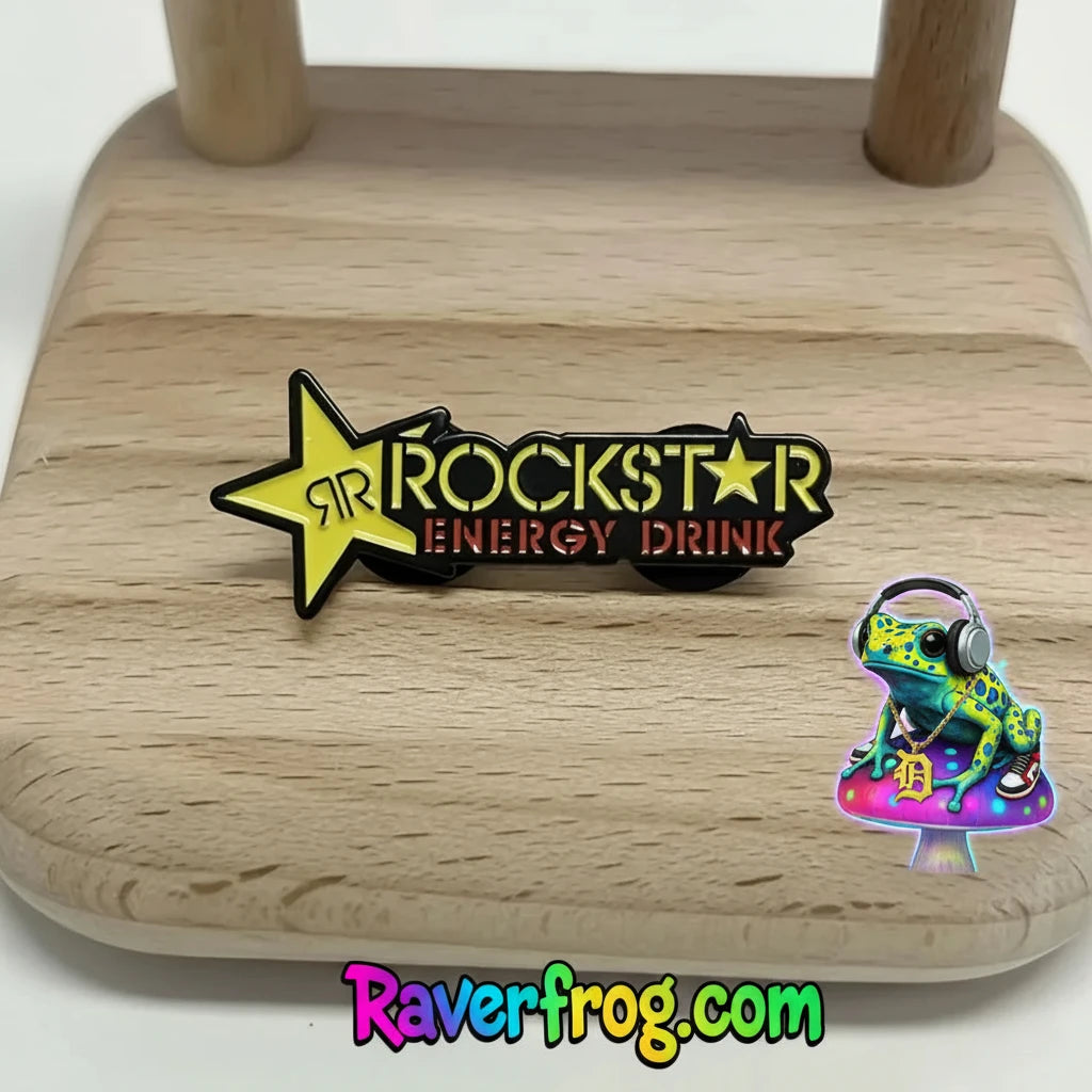 Rockstar Energy Enamel Festival Pin